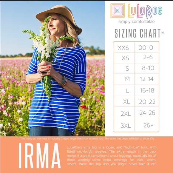 LuLaRoe Leggings Material Irma XS - Picture 8 of 8